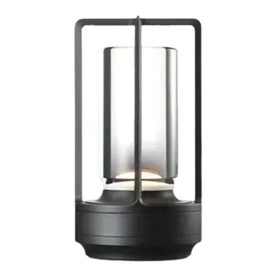 Portable Metal Desk Lamp with Touch Control — Study & Desk Lighting, Worry free storage