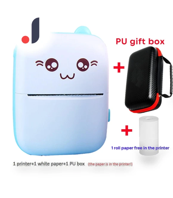 Portable Thermal Printer with PU Bag — Printer Parts, KGG Kids Smart Watch