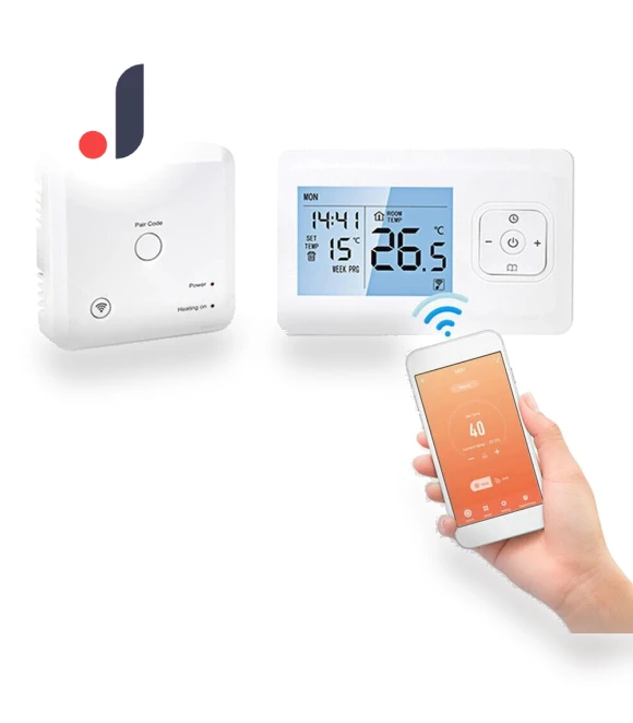 Programmable Room Thermostat — Smart Climate Control, White Dream