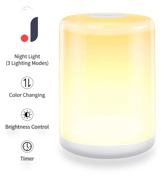 Rechargeable Smart Touch Night Light with Induction Dimmer — Night Lights, Reakosound
