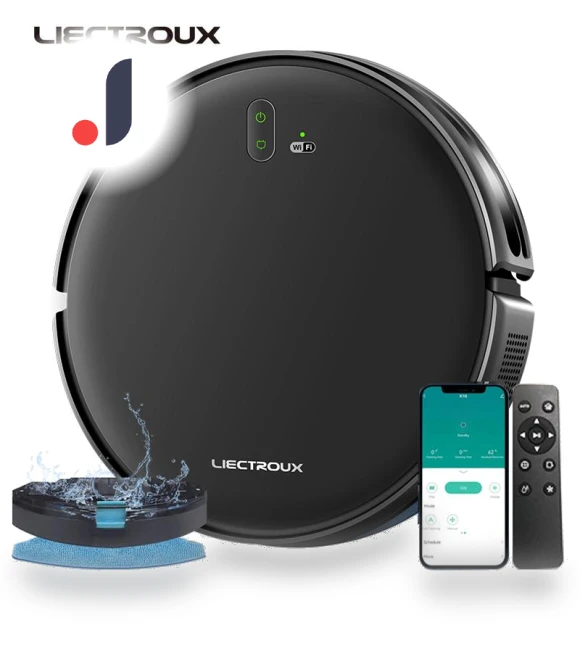 Robot Vacuum with App Control — Smart Cleaning Robots, Liectroux