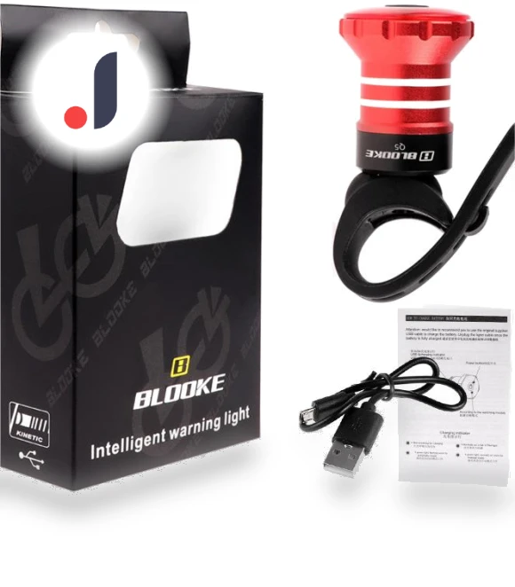Smart Bike Tail Light with Warning Lamp — Bike Light Sets, CHOQUE jewelry