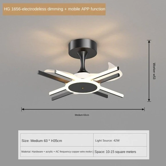 Smart Ceiling Fan with Light — Ceiling Fan Lighting Solutions, Yuda Lighting