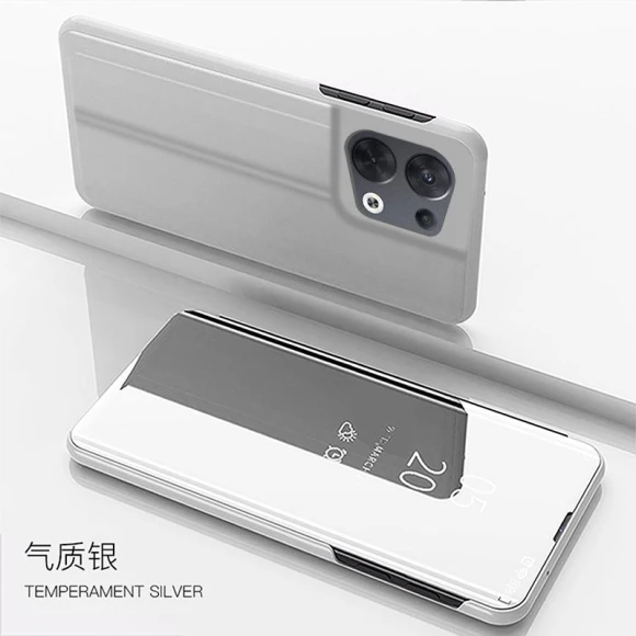 Smart Mirror Leather Flip Phone Case — Flip Cases, case-A1