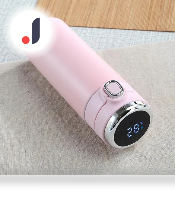 Smart Temperature Display Stainless Steel Insulated Cup — Beverage Warmers, Cosy Homes