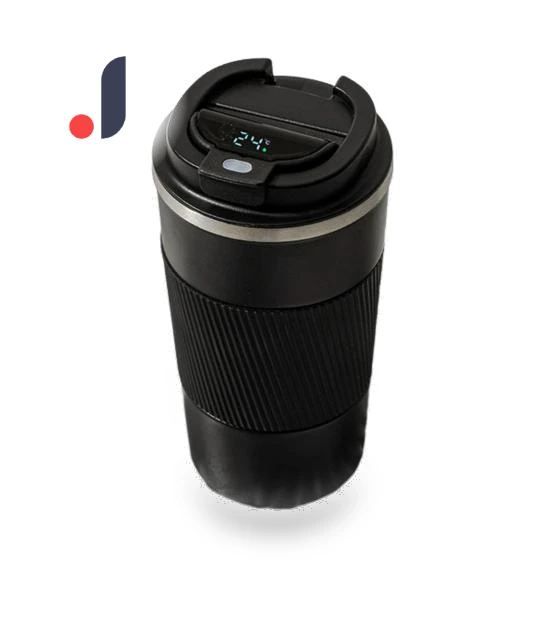 Thermal Mug with Temperature Display — Beverage Warmers, Kitchen artifact