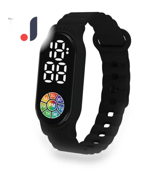 Touch Control Digital Display Wrist Watch — Wearable Accessories, Glaring watch