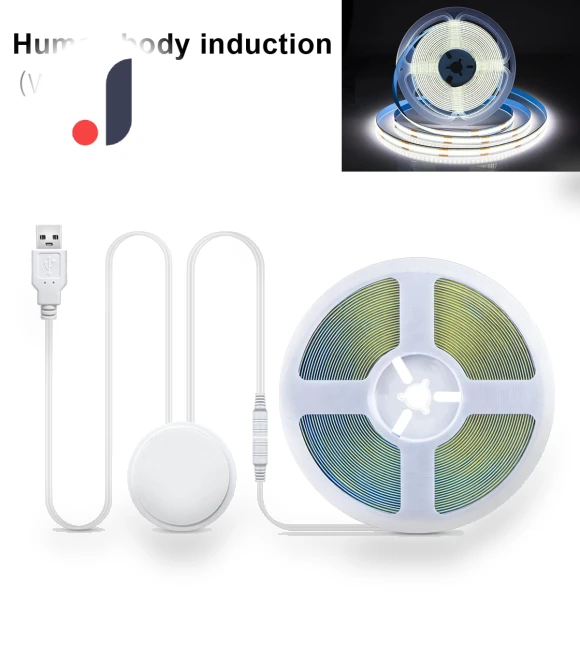 USB COB LED Strip Light with Touch Sensor Dimmer — LED Strips, AIMINGTE Light Accessories