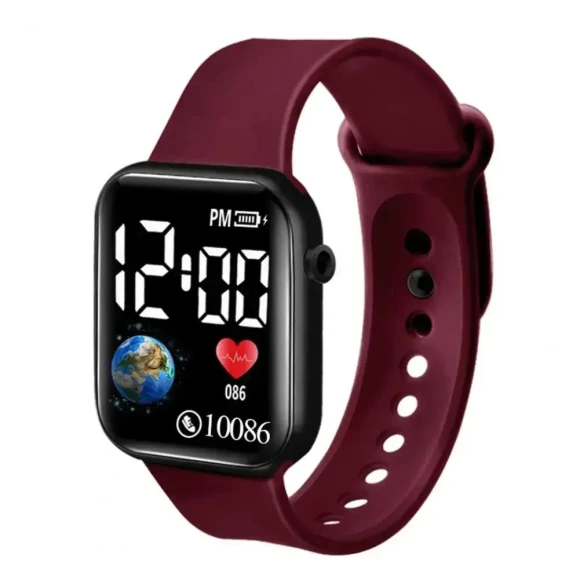 Waterproof LED Digital Display Smart Watch — Smartwatches, Various wearables