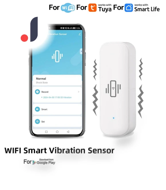 WiFi Vibration Sensor — Smart Home Security, goodsale