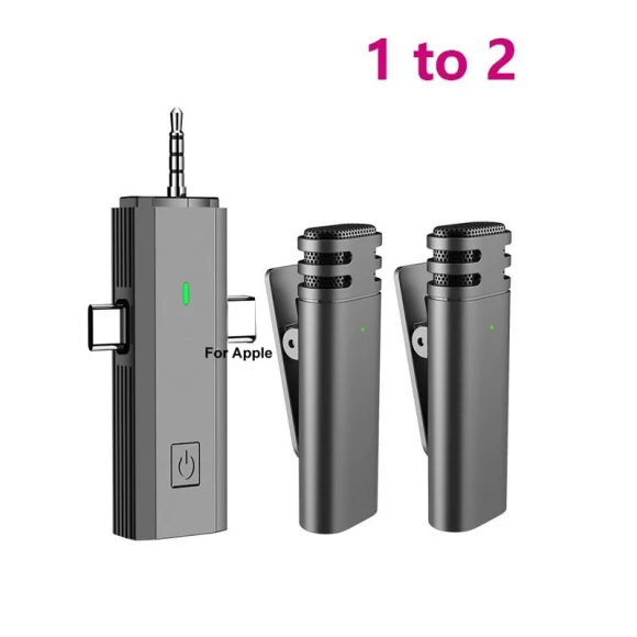 3-in-1 Wireless Lavalier Microphone — Wireless Systems, YJMP Electronic