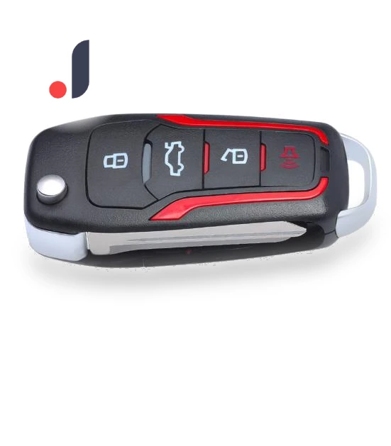 315 MHz 4 Button Auto Smart Remote Control Folding Keychain — Keyless Entry, Car Yours Baby