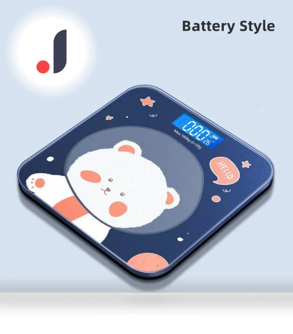 Digital Bear Scale with LCD Display — Weight Management Tools, Refreshing Home