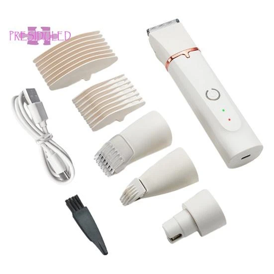 Electric Pet Grooming Kit 4-in-1 — Hair Clippers, Elegant Living House