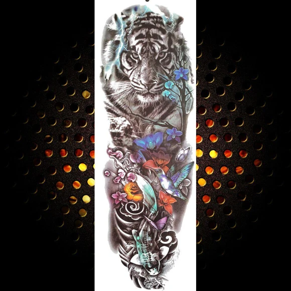 Full Arm Robot Temporary Tattoo Stickers — Temporary Tattoos, MM Beauty Home