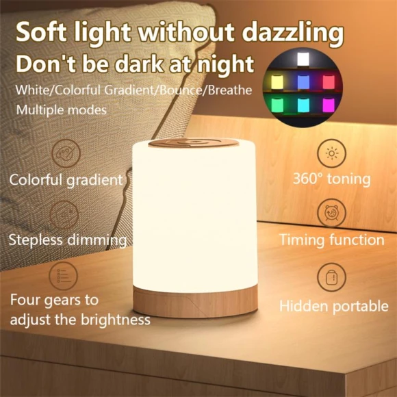 LED Bedside Touch Sensor Light — Lamps & Shades, BABY YOU