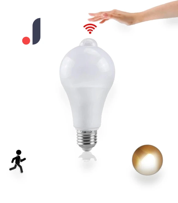 Mini E27 LED Motion Sensor Light Bulb — LED, Refreshing Home