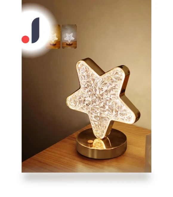 Moon-shaped Table Lamp — Desk & Table Lighting, RuKing