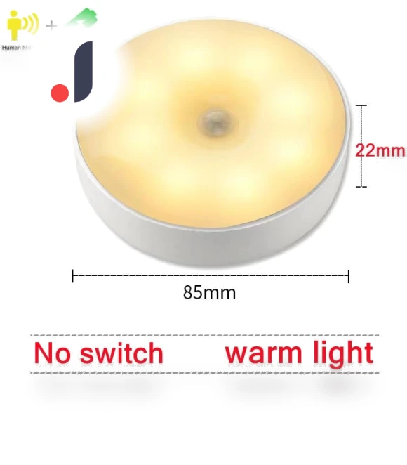 Motion Sensor PIR Wireless Night Light — Night Lights, Refreshing Home
