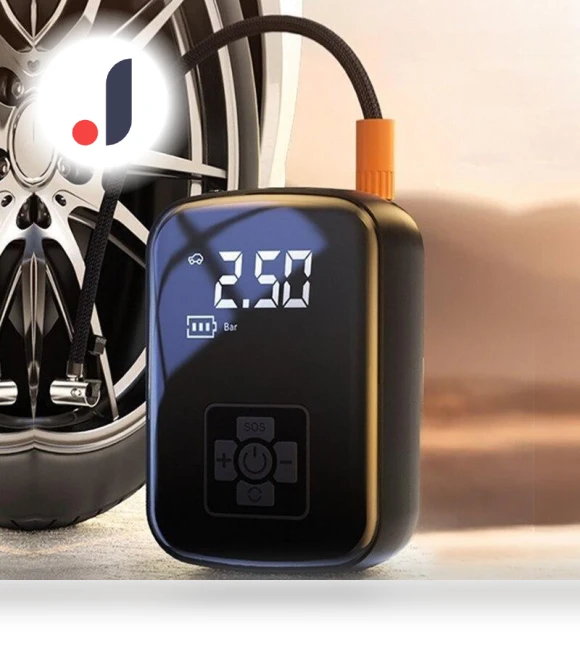 Portable Wireless Tire Inflator Air Compressor — Tire Inflation Solutions, HOME-Auto-001