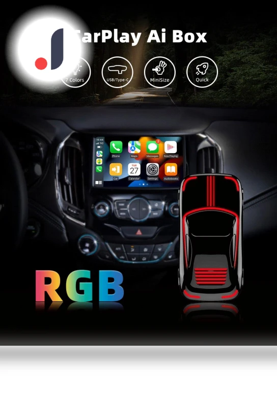 RGB Wireless CarPlay Adapter — Stereo Receivers, Reakosound