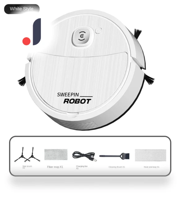 Robot Vacuum Cleaner '3-in-1' — Smart Cleaning Robots, Factory Discount Outlet