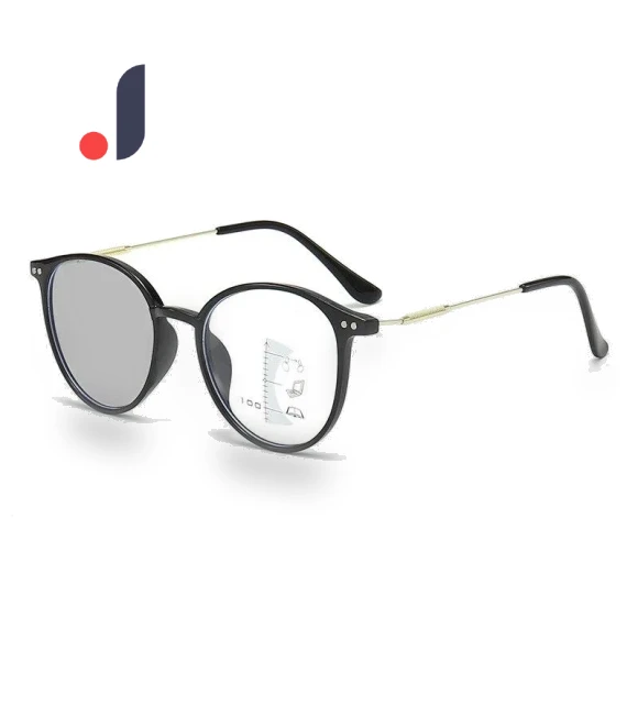 Round Smart Photochromic Reading Glasses — Smart Glasses, NAPAGE Global Glasses