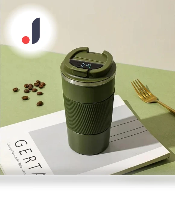 Smart Thermos with LED Temperature Display — Beverage Warmers, Cosy Homes