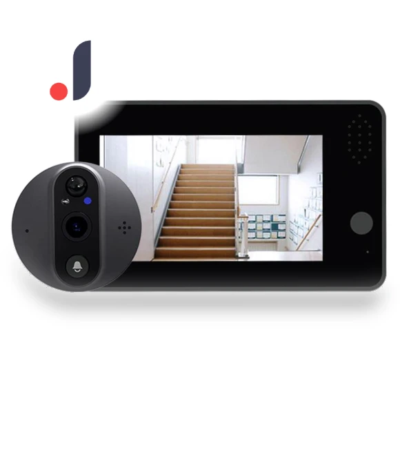 Smart Wi-Fi Doorbell with Camera — Smart Home Security, Toys Arts