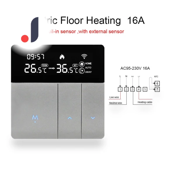 Smart Wi-Fi Thermostat — Smart Climate Control, Ketotek