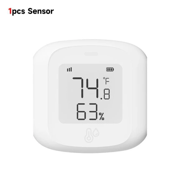 Smart Wi-Fi/Zigbee LCD Temperature and Humidity Sensor — Home Climate Control, Huaqiang North Electronics