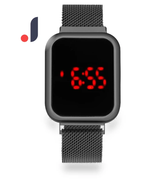 Square LED Touch Men's Watch — Timepieces, Dream shoe edge