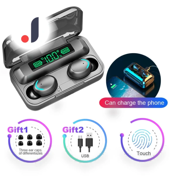 Wireless Bluetooth 5.0 Earbuds — In-Ear Headphones, Popular star