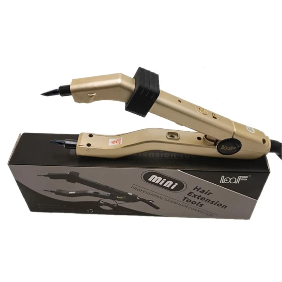 Adjustable Temperature Keratin Fusion Hair Extension Tool — Hair Styling Essentials, Makeup Kits
