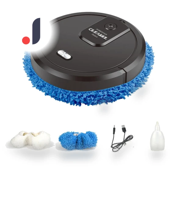Automatic Smart Robot Vacuum for Dry and Wet Floor Cleaning — Smart Cleaning Robots, Refreshing Home