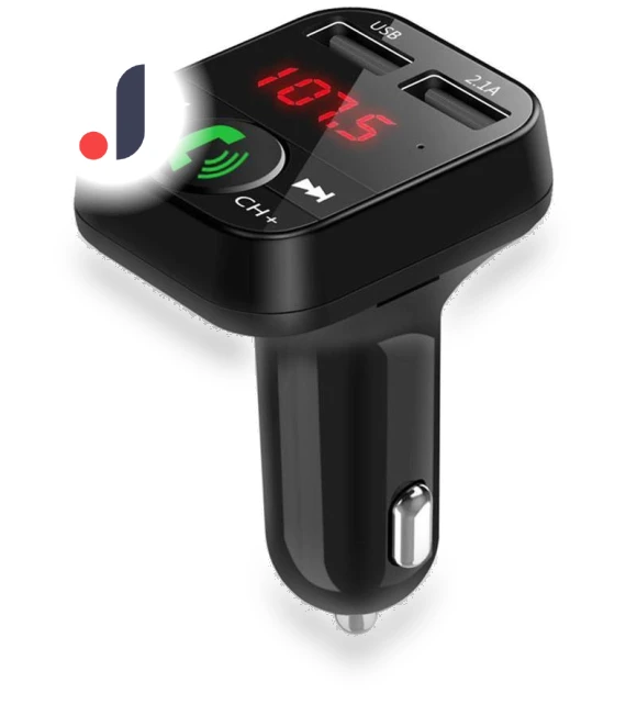 Bluetooth 5.0 FM Transmitter — Phone Accessories, HOME-Auto-001