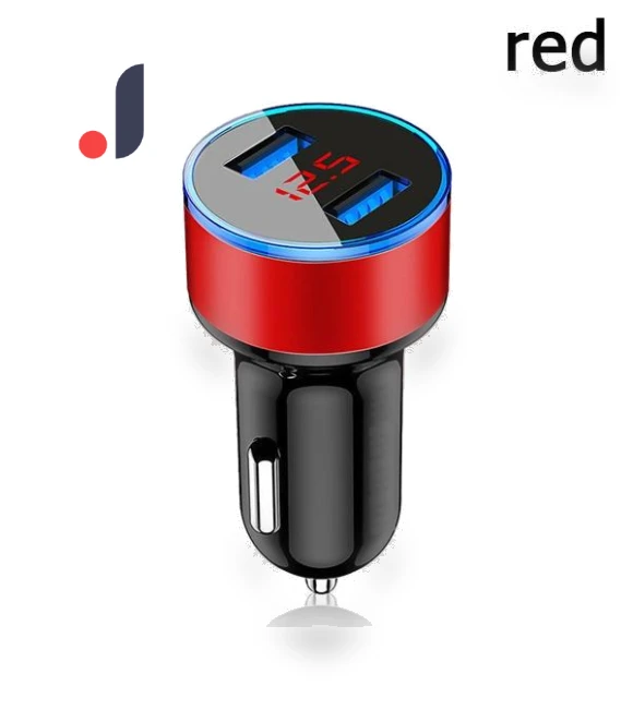 Car Charger with LCD Display — Vehicle Power Solutions, ESSAGER