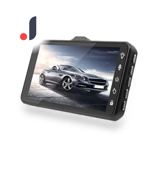 Car DVR with Touch Screen and Dual Camera — Dashboard Cameras, Optimized General