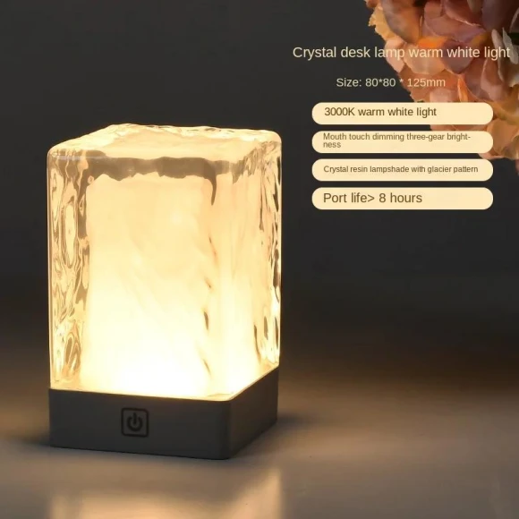 Crystal Table Lamp — Desk & Table Lighting, Your Warm Home