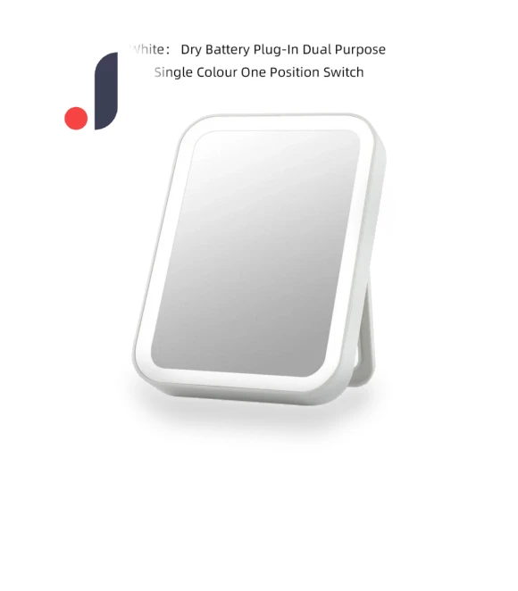 LED Cosmetic Mirror with Touch Screen — Compact & Travel, Makeup Kits