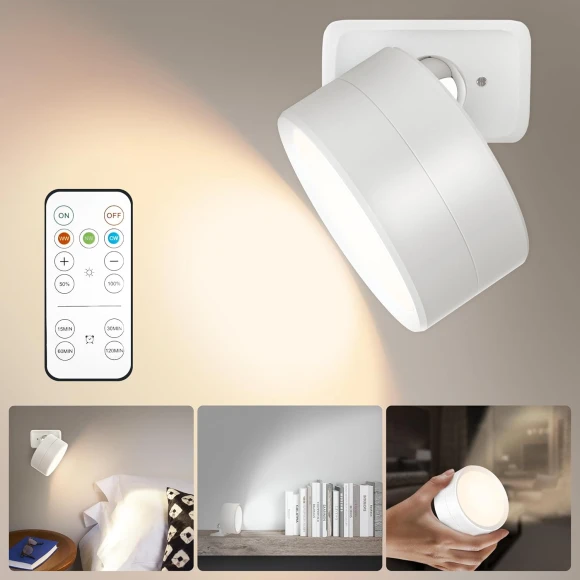LED Wall Light with Touch Control — Desk & Table Lighting, Your Warm Home