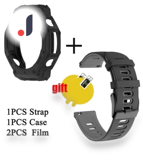 Protective Case + TPU Screen Protector + Soft Shell Cover for Smartwatch — Smartwatches, HOBBIT-3C Accessories