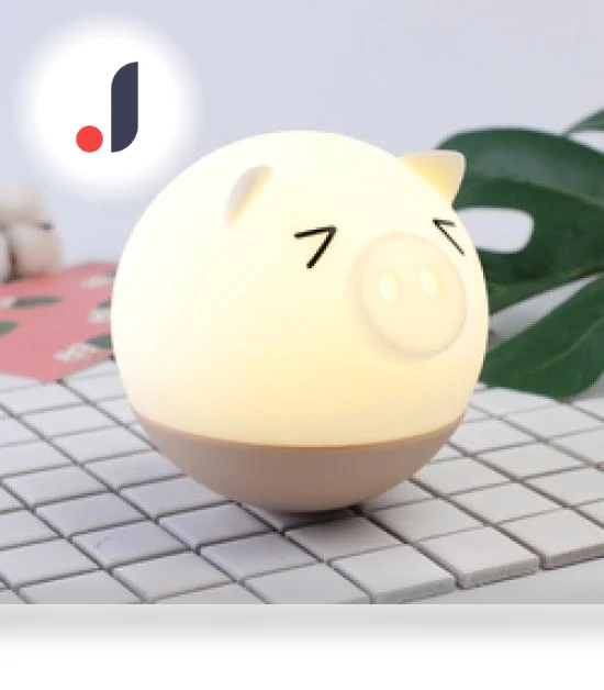 Rechargeable Silicone Animal Night Lights — Night Lights, Zhou Yajin