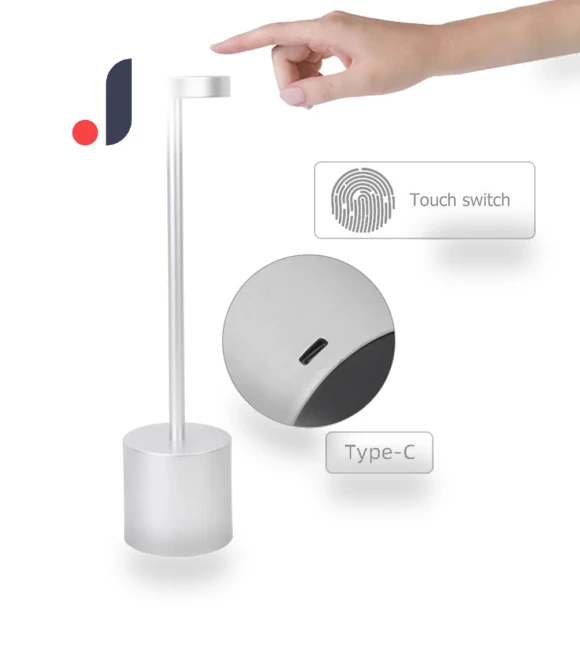 Rechargeable Touch Metal Desk Lamp — Lighting Accessories, Your Warm Home