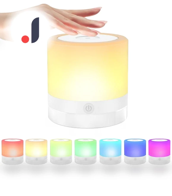 Rechargeable USB Color Changing Touch Night Light — Night Lights, DC-Home-2