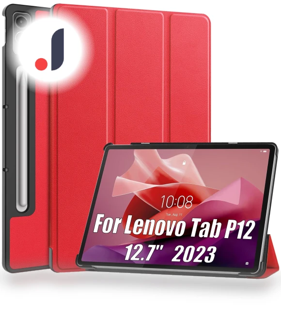 Smart Case for Lenovo Tab P12 12.7 — Keyboard Cases, HTD