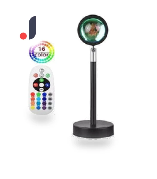 Smart Rainbow Sunset Projector Lamp — Outdoor Light Projectors, Zhou Yajin
