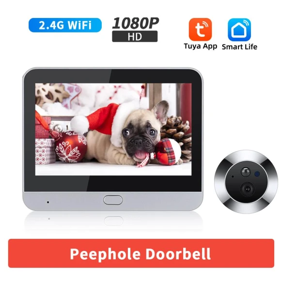 Smart Wi-Fi Door Camera — Smart Home Security, Super Featured