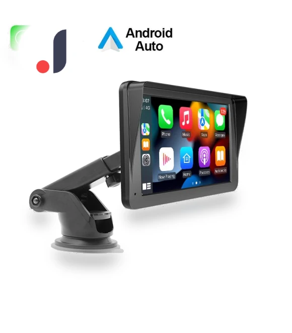 Universal 7-inch Car Radio with Wireless Carplay and Android Auto — Stereo Receivers, HOME-Auto-001