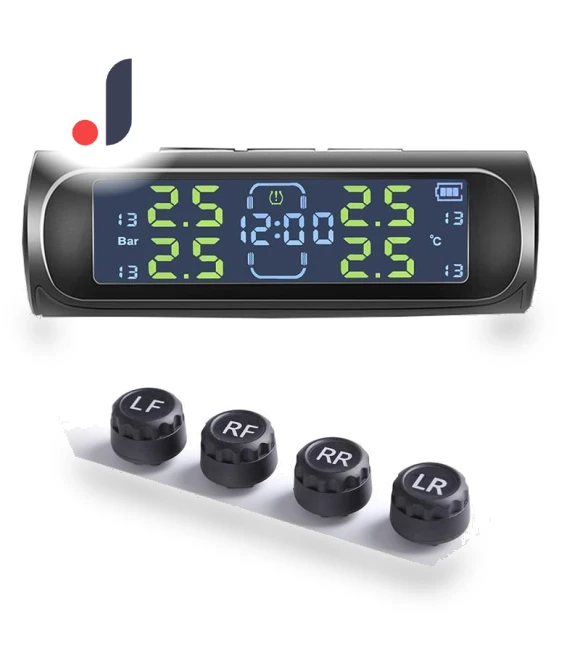 Universal Automatic Solar + USB TPMS Watch with LCD Display — TPMS Sensor Replacements, Home Of Auto Parts